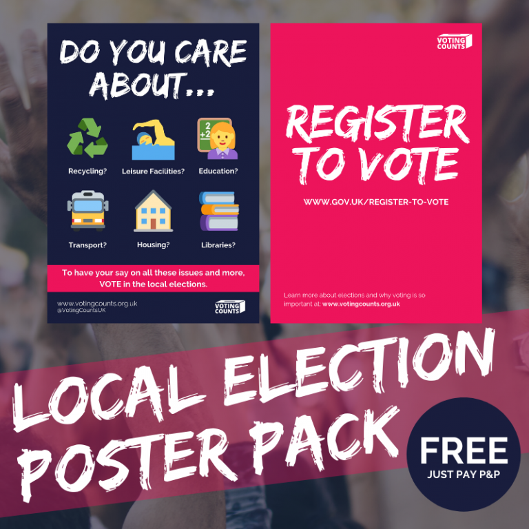 Local Elections Poster Pack Voting Counts Resources
